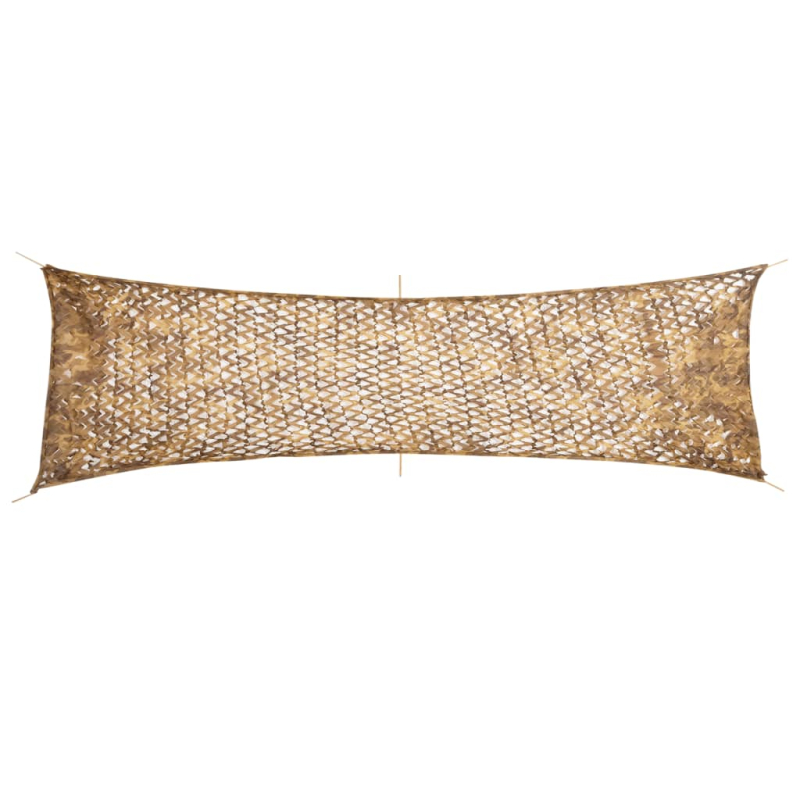 Tarnnetz mit Aufbewahrungstasche 519x142 cm Sandfarbe