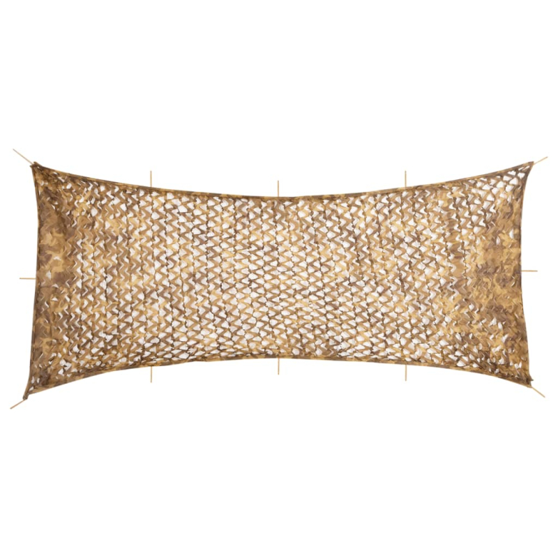 Tarnnetz mit Aufbewahrungstasche 844x429 cm Sandfarbe