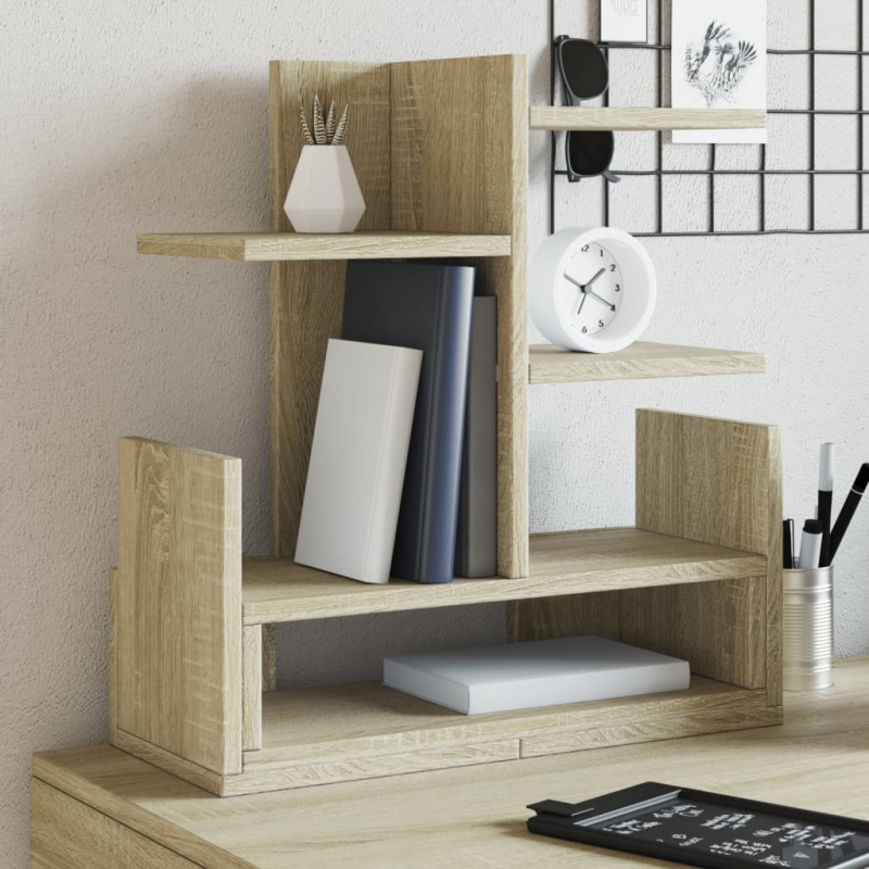 Schreibtisch-Organizer Sonoma-Eiche 49x20x52,5 cm Holzwerkstoff