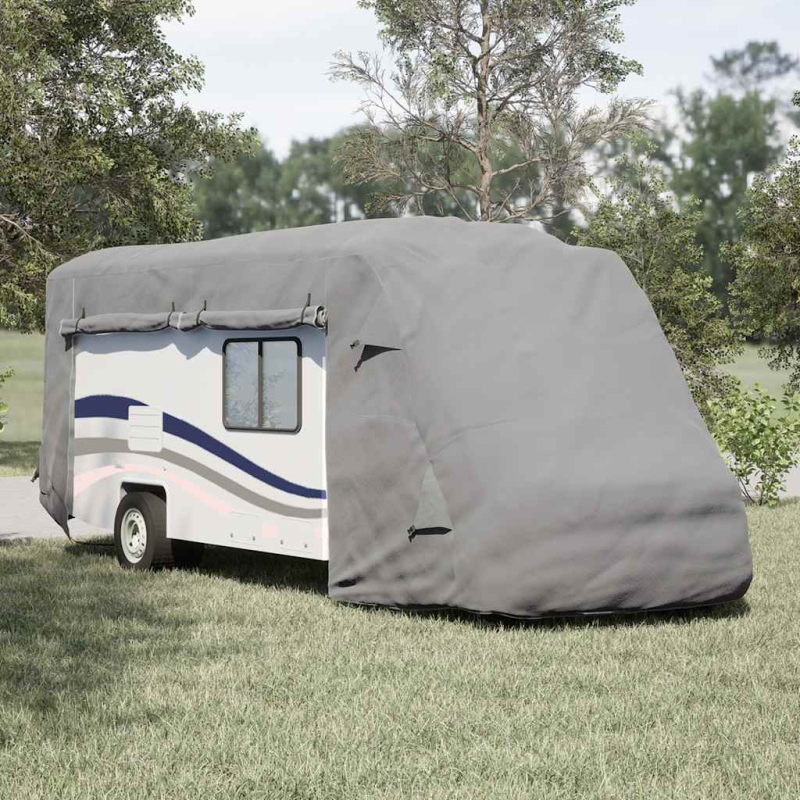 Schutzhülle für Wohnmobil Grau 730x235x275 cm Vliesstoff