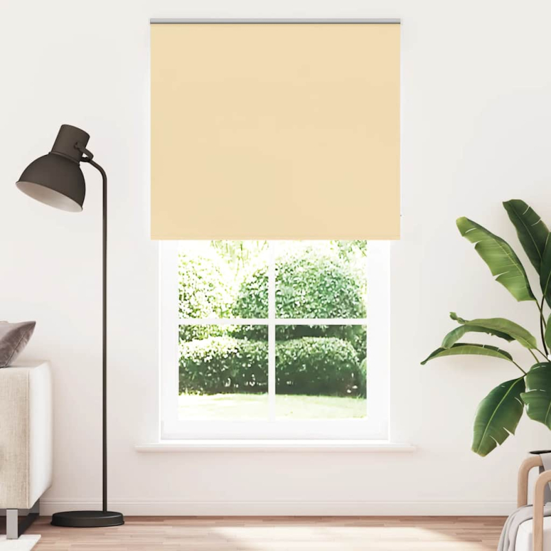 Verdunkelungsrollo Beige 135x210 cm Stoffbreite 131,6 cm