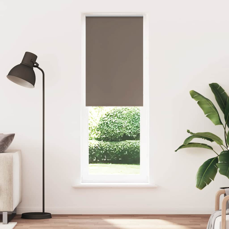 Verdunkelungsrollo Kaffeebraun 85x210cm Stoffbreite 80,7 cm