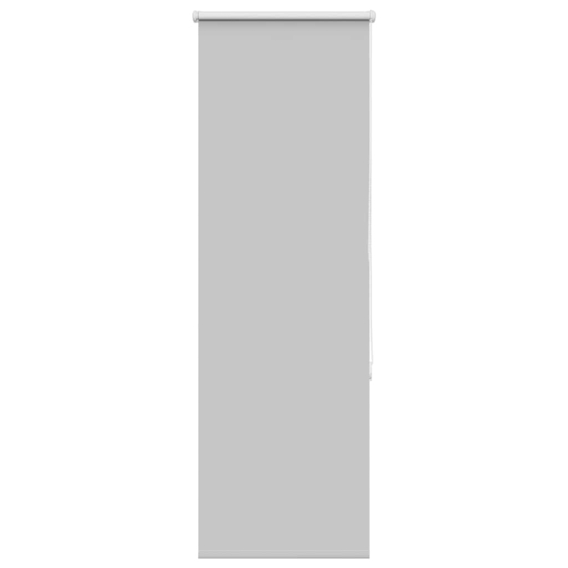 Verdunkelungsrollo Hellgrau 50x175 cm Stoffbreite 45,7 cm