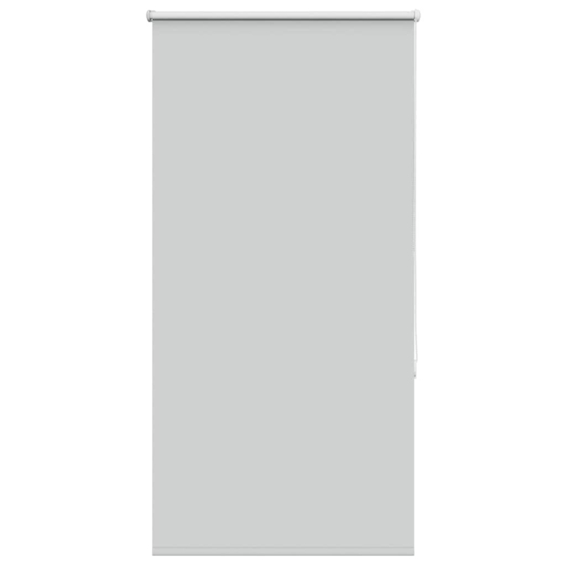 Verdunkelungsrollo Hellgrau 80x175 cm Stoffbreite 75,7 cm