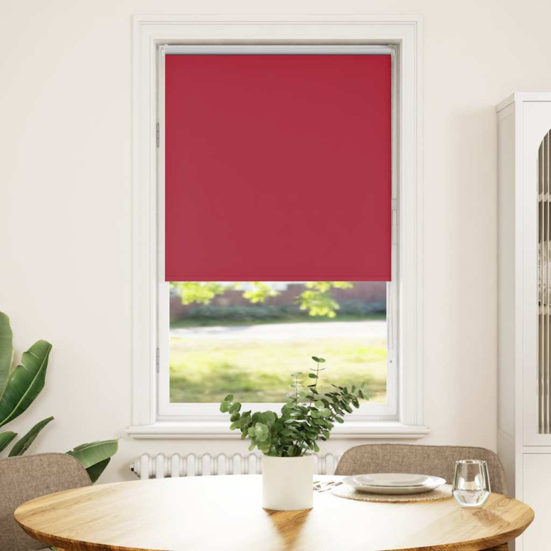 Verdunkelungsrollo Rot 75x150 cm Stoffbreite 70,7 cm Polyester