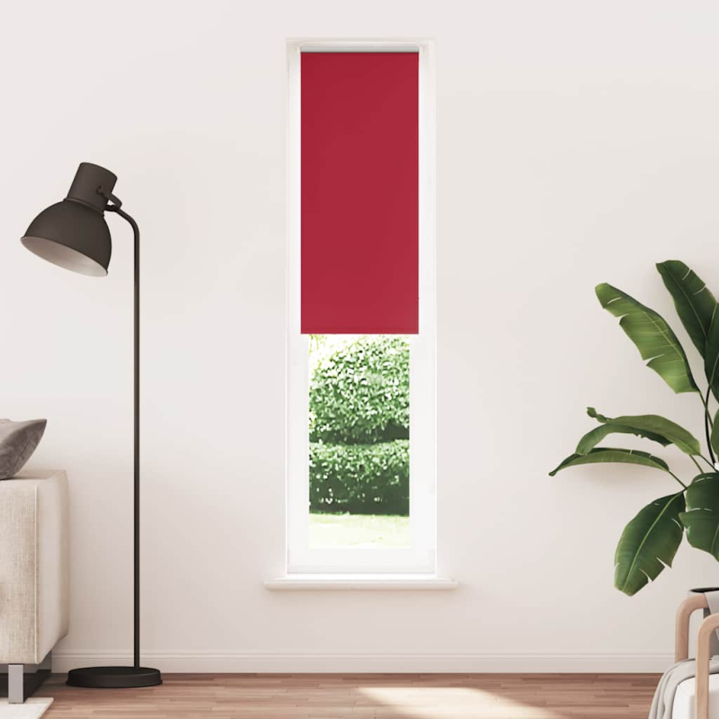 Verdunkelungsrollo Rot 60x210 cm Stoffbreite 55,7 cm Polyester