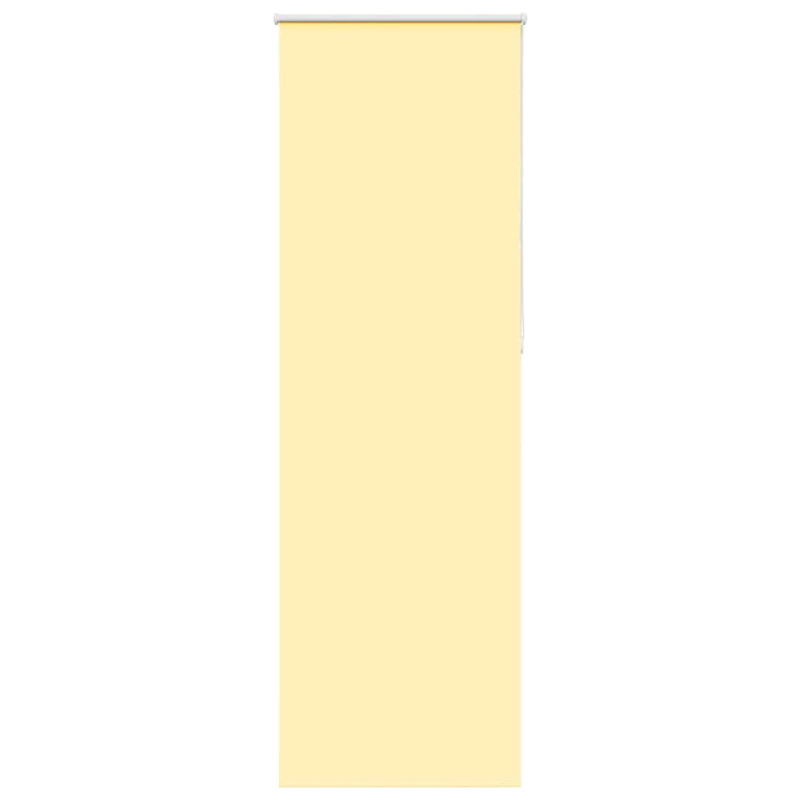 Verdunkelungsrollo Gelb 70x230 cm Stoffbreite 65,7 cm Polyester