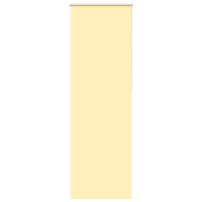 Verdunkelungsrollo Gelb 85x230 cm Stoffbreite 80,7 cm Polyester