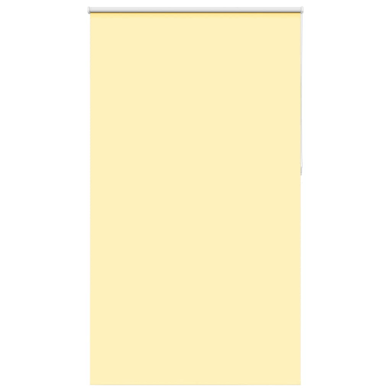 Verdunkelungsrollo Gelb 120x230cm Stoffbreite 116,6cm Polyester
