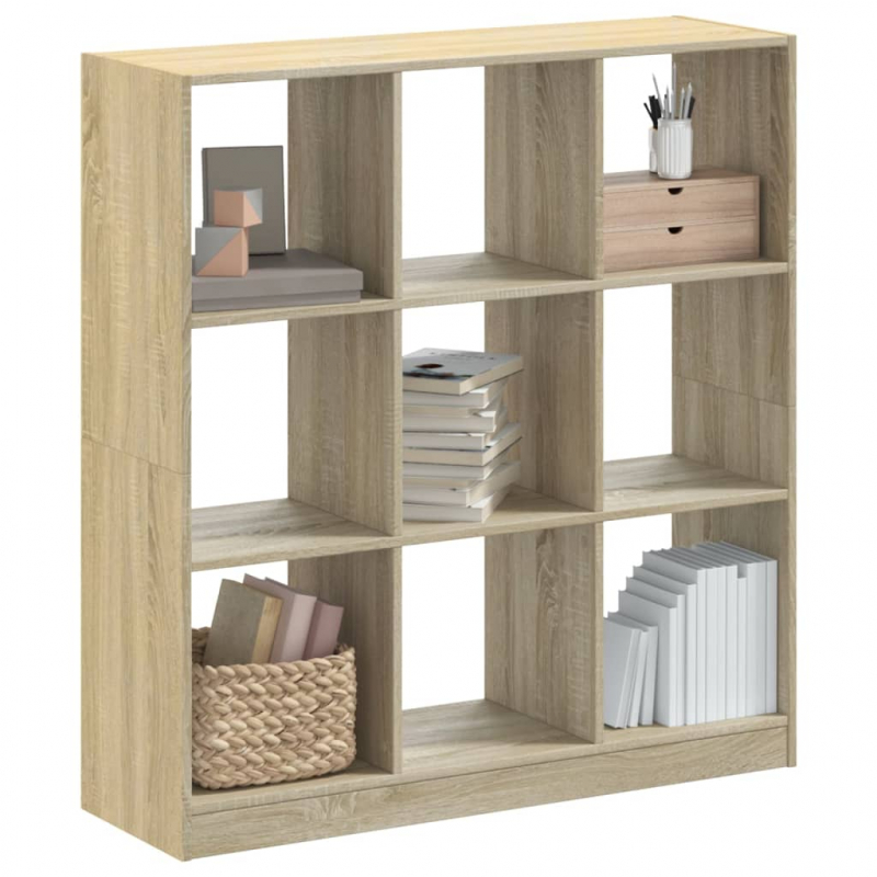 Bücherregal Sonoma-Eiche 102x32x108 cm Holzwerkstoff