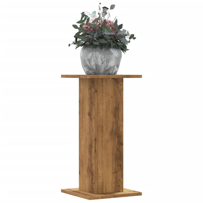 Pflanzenständer 2 Stk. Artisan-Eiche 30x30x60 cm Holzwerkstoff