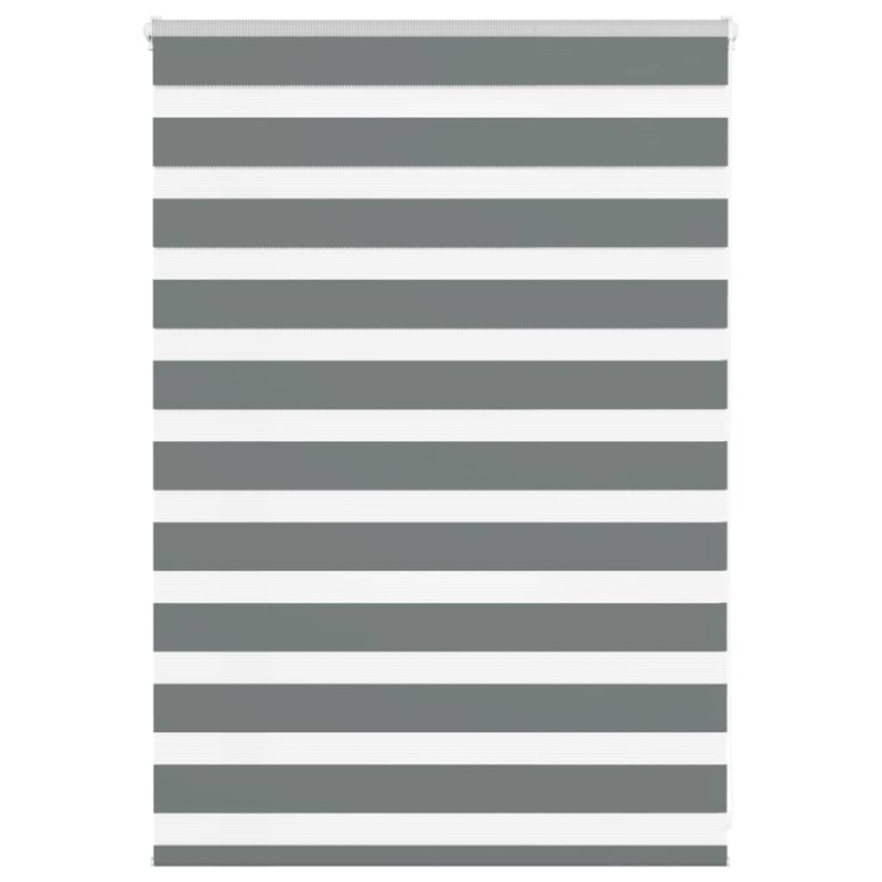 Zebrarollo Dunkelgrau 105x100 cm Stoffbreite 100,9 cm Polyester