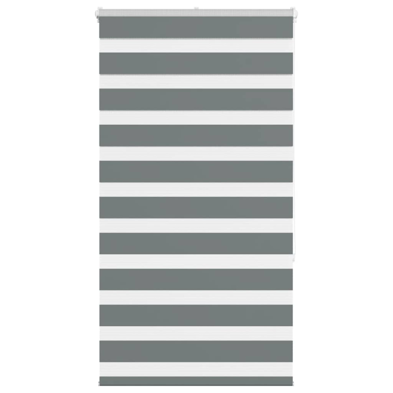 Zebrarollo Dunkelgrau 75x150 cm Stoffbreite 70,9 cm Polyester