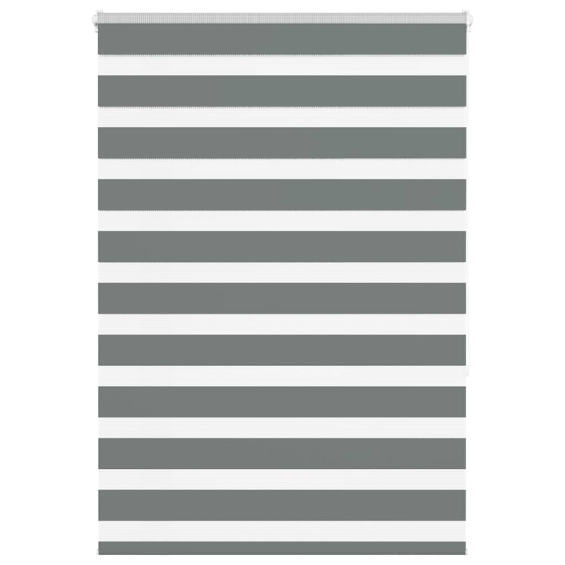 Zebrarollo Dunkelgrau 95x150 cm Stoffbreite 90,9 cm Polyester