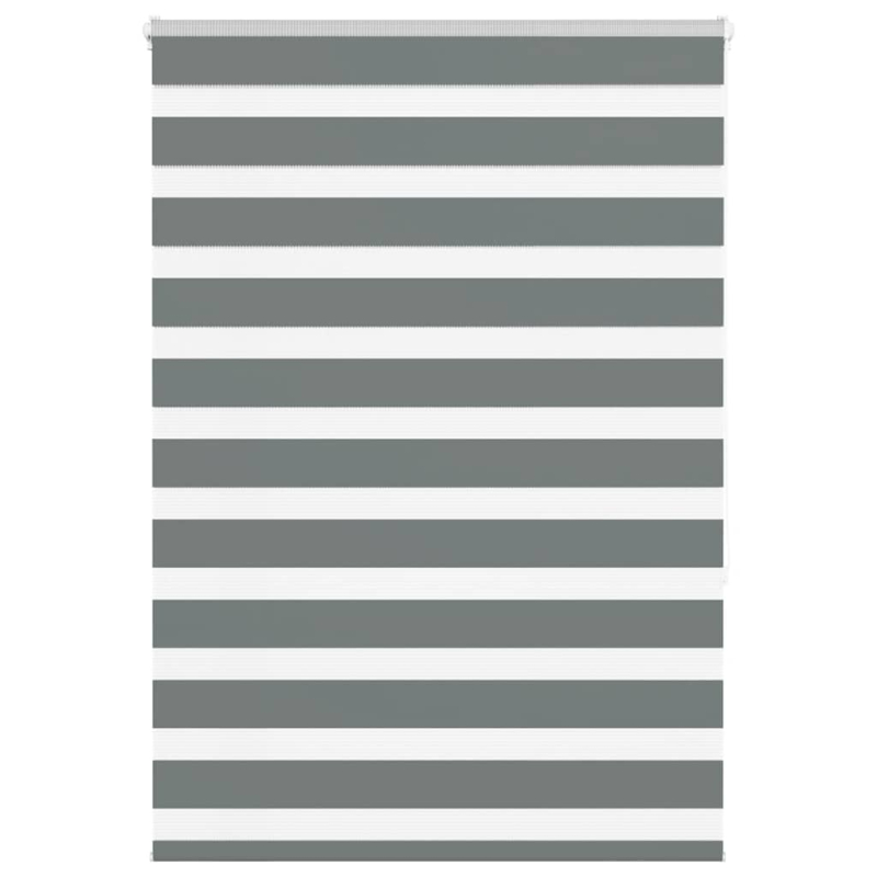 Zebrarollo Dunkelgrau 110x150 cm Stoffbreite 105,9 cm Polyester