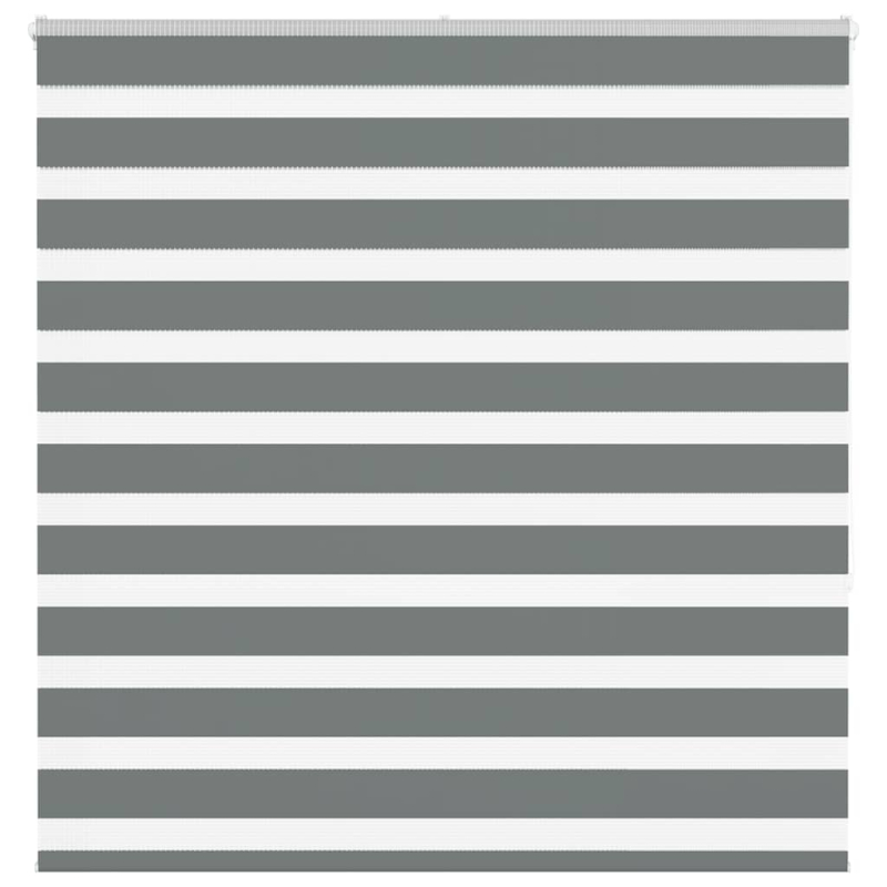 Zebrarollo Dunkelgrau 145x150cm Stoffbreite 140,9 cm Polyester