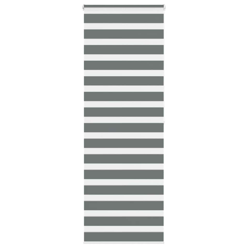 Zebrarollo Dunkelgrau 75x200 cm Stoffbreite 70,9 cm Polyester