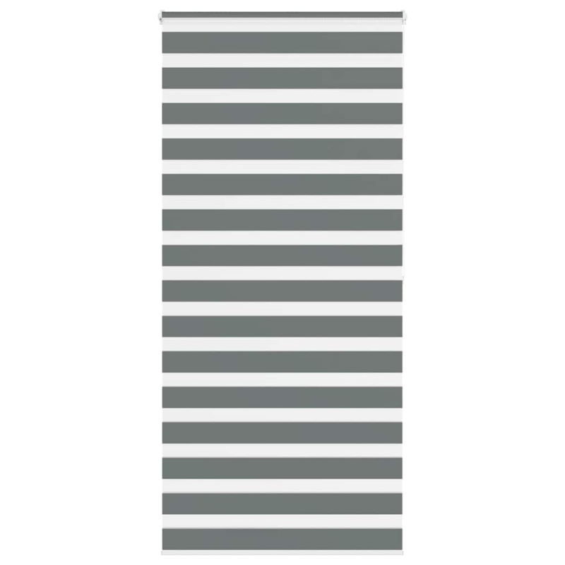 Zebrarollo Dunkelgrau 100x200 cm Stoffbreite 95,9 cm Polyester