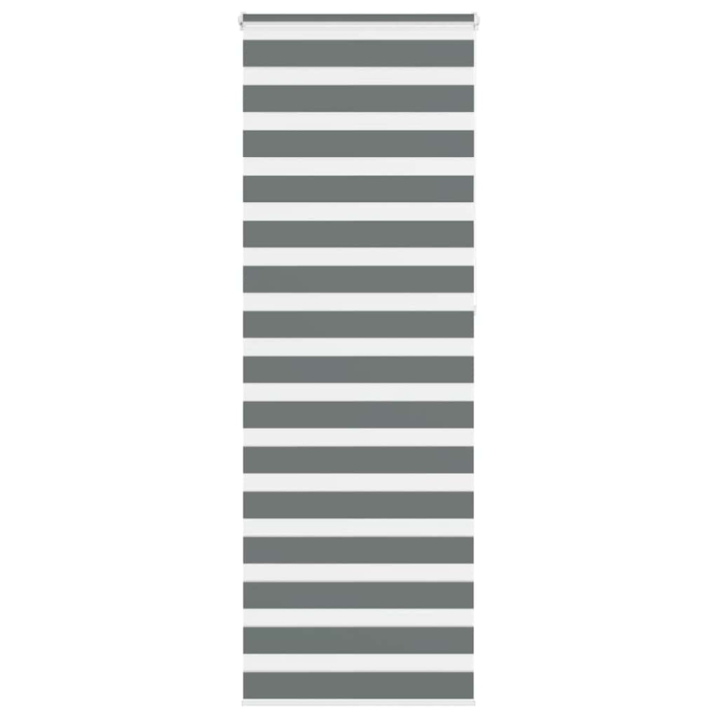 Zebrarollo Dunkelgrau 90x230 cm Stoffbreite 85,9 cm Polyester