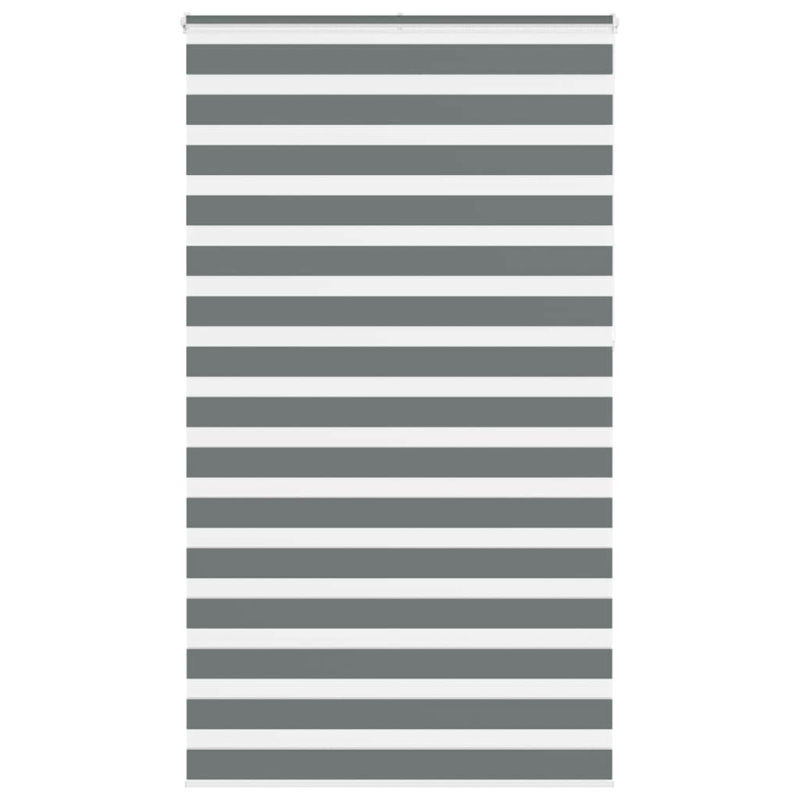 Zebrarollo Dunkelgrau 120x230 cm Stoffbreite 115,9 cm Polyester