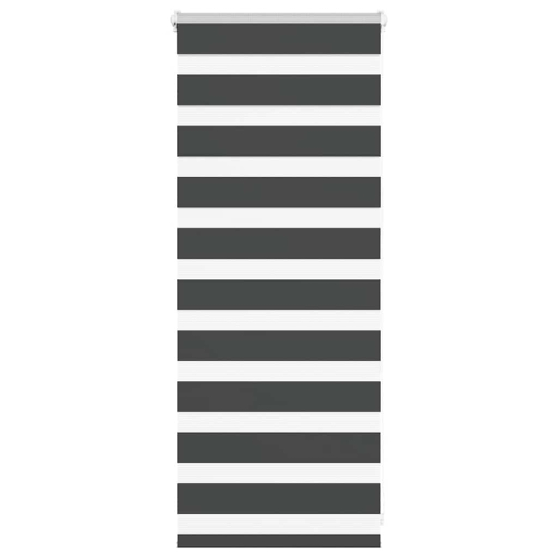 Zebrarollo Schwarz 60x100 cm Stoffbreite 55,9 cm Polyester