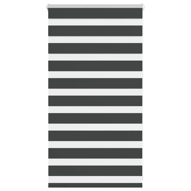 Zebrarollo Schwarz 85x100 cm Stoffbreite 80,9 cm Polyester