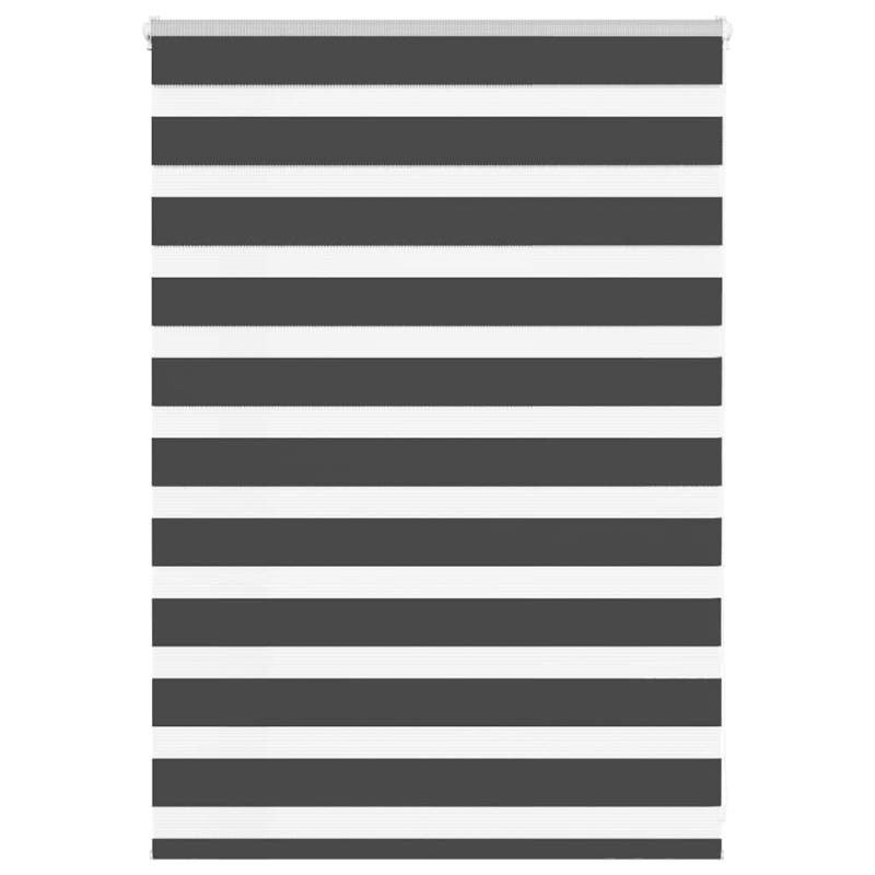 Zebrarollo Schwarz 105x100 cm Stoffbreite 100,9 cm Polyester