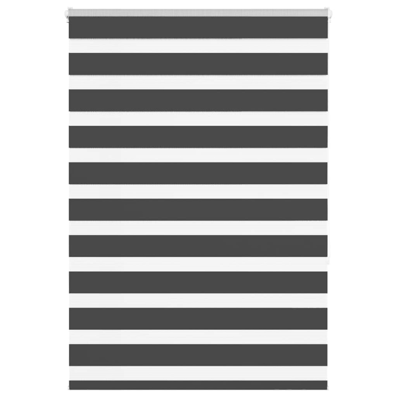 Zebrarollo Schwarz 105x150 cm Stoffbreite 100,9 cm Polyester