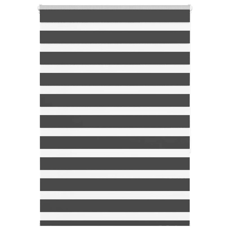 Zebrarollo Schwarz 110x150 cm Stoffbreite 105,9 cm Polyester