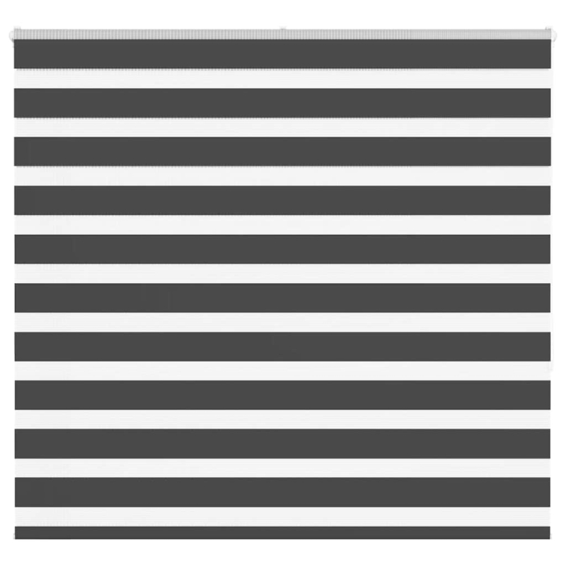 Zebrarollo Schwarz 155x150 cm Stoffbreite 150,9 cm Polyester