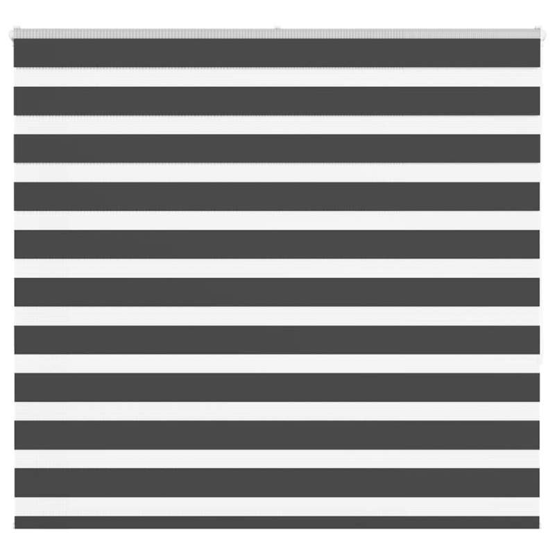 Zebrarollo Schwarz 165x150 cm Stoffbreite 160,9 cm Polyester