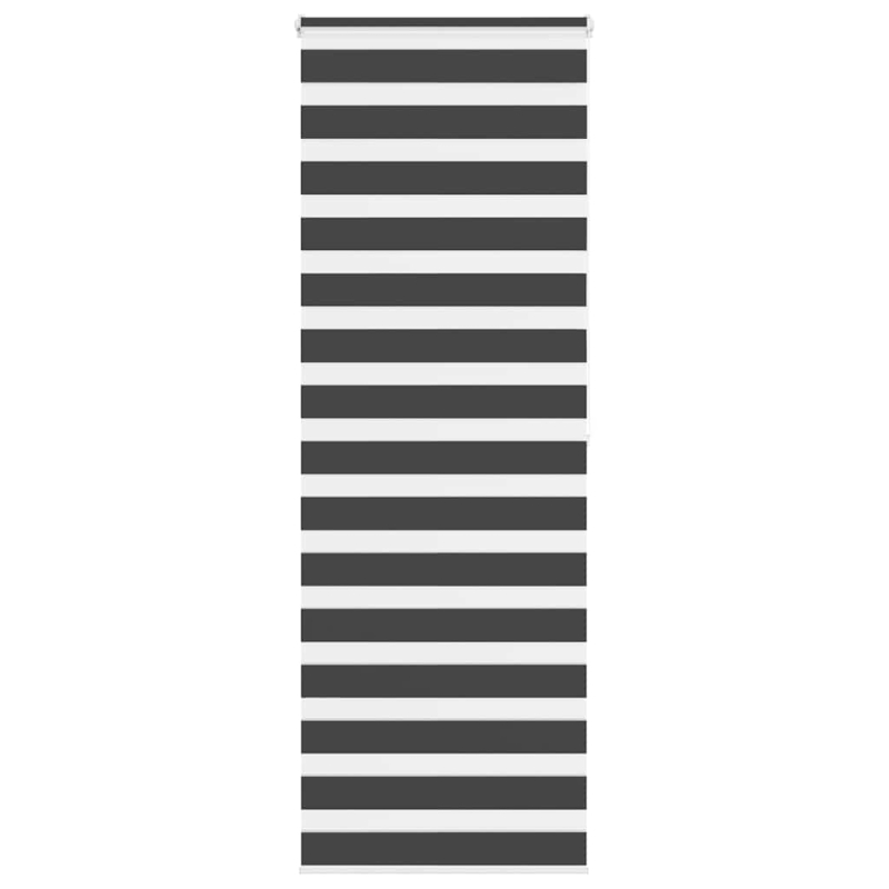 Zebrarollo Schwarz 80x200 cm Stoffbreite 75,9 cm Polyester