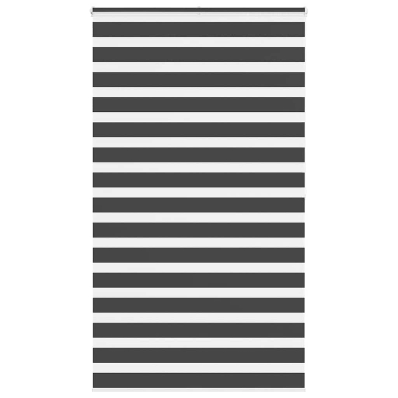 Zebrarollo Schwarz 125x200 cm Stoffbreite 120,9 cm Polyester