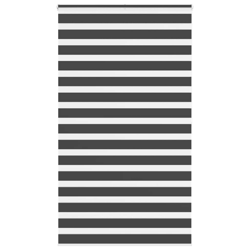 Zebrarollo Schwarz 130x200 cm Stoffbreite 125,9 cm Polyester