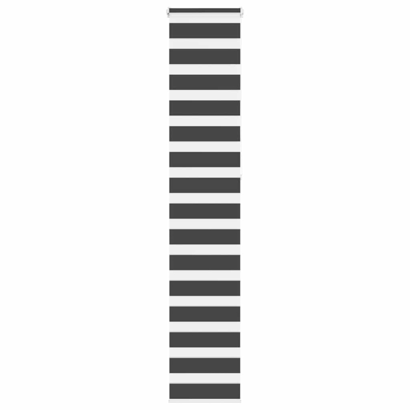 Zebrarollo Schwarz 40x230 cm Stoffbreite 35,9 cm Polyester