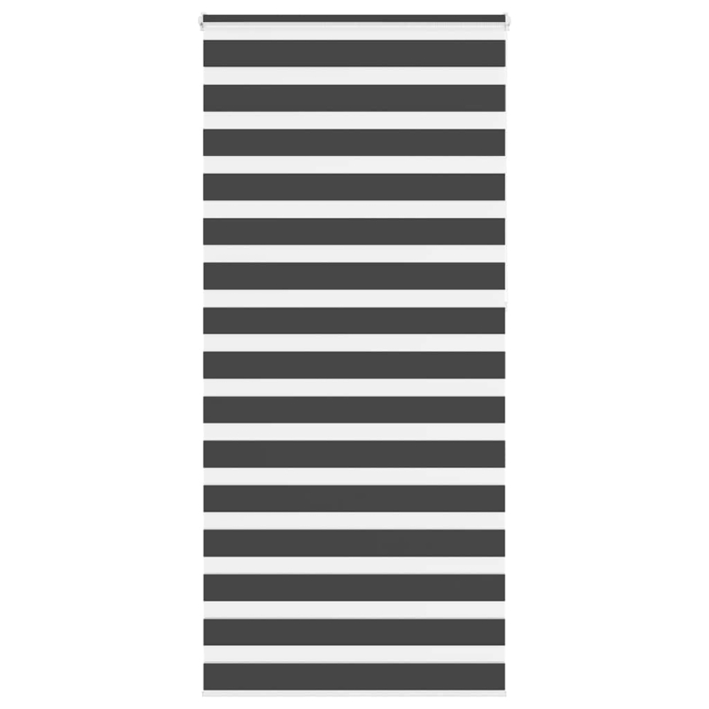 Zebrarollo Schwarz 110x230 cm Stoffbreite 105,9 cm Polyester