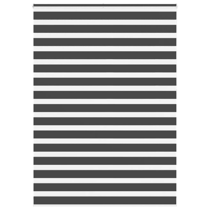 Zebrarollo Schwarz 160x230 cm Stoffbreite 155,9 cm Polyester