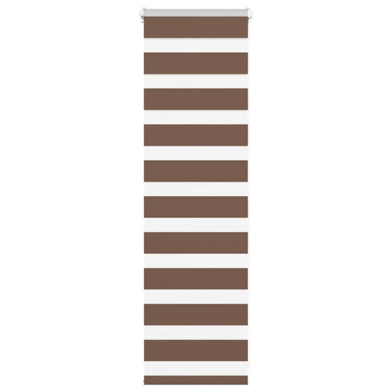 Zebrarollo Braun 45x100 cm Stoffbreite 40,9 cm Polyester