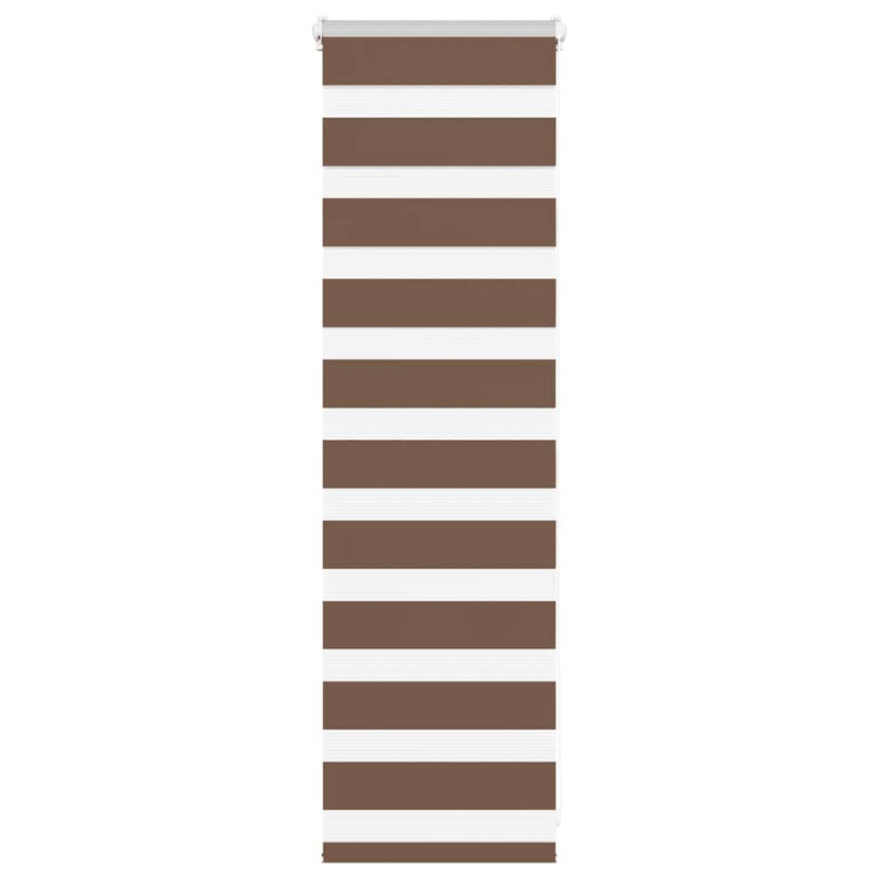 Zebrarollo Braun 50x100 cm Stoffbreite 45,9 cm Polyester