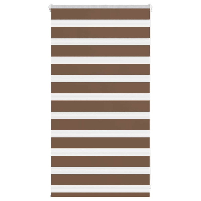 Zebrarollo Braun 90x100 cm Stoffbreite 85,9 cm Polyester