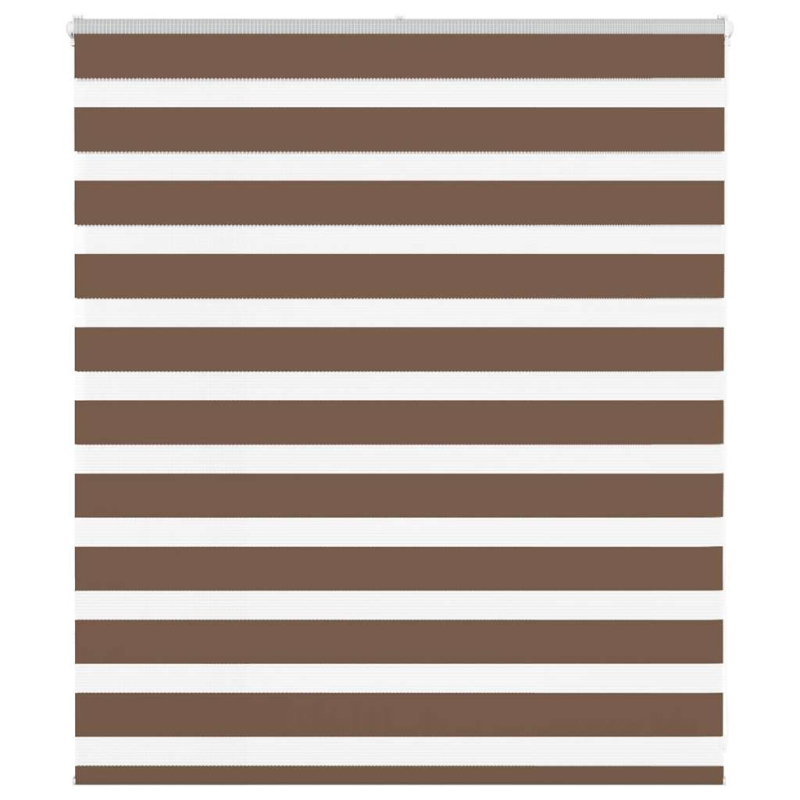 Zebrarollo Braun 120x100 cm Stoffbreite 115,9 cm Polyester