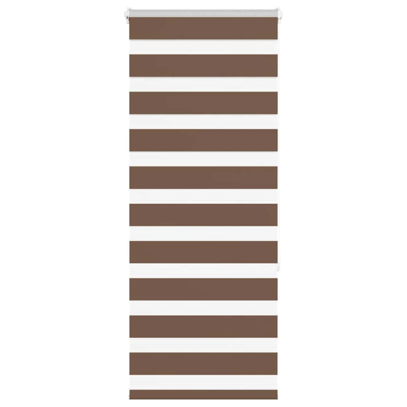 Zebrarollo Braun 65x150 cm Stoffbreite 60,9 cm Polyester