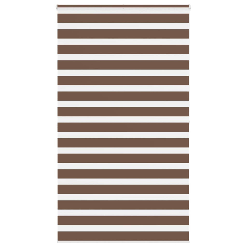 Zebrarollo Braun 120x200 cm Stoffbreite 115,9 cm Polyester