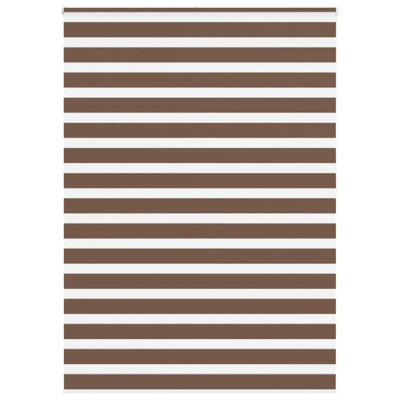 Zebrarollo Braun 160x200 cm Stoffbreite 155,9 cm Polyester