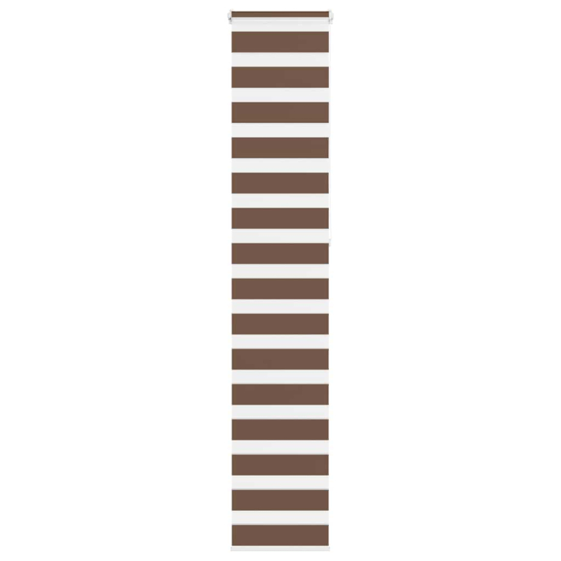 Zebrarollo Braun 40x230 cm Stoffbreite 35,9 cm Polyester