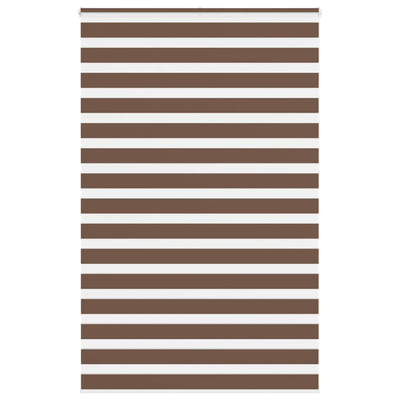 Zebrarollo Braun 150x230 cm Stoffbreite 145,9 cm Polyester