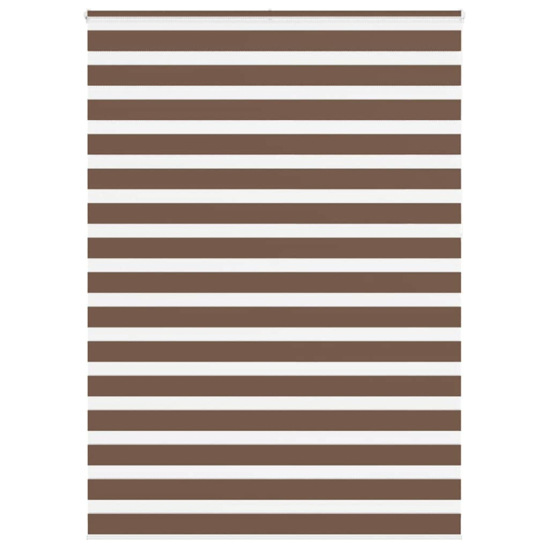 Zebrarollo Braun 160x230 cm Stoffbreite 155,9 cm Polyester
