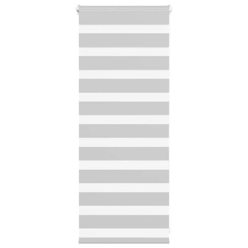 Zebrarollo Hellgrau 60x100 cm Stoffbreite 55,9 cm Polyester