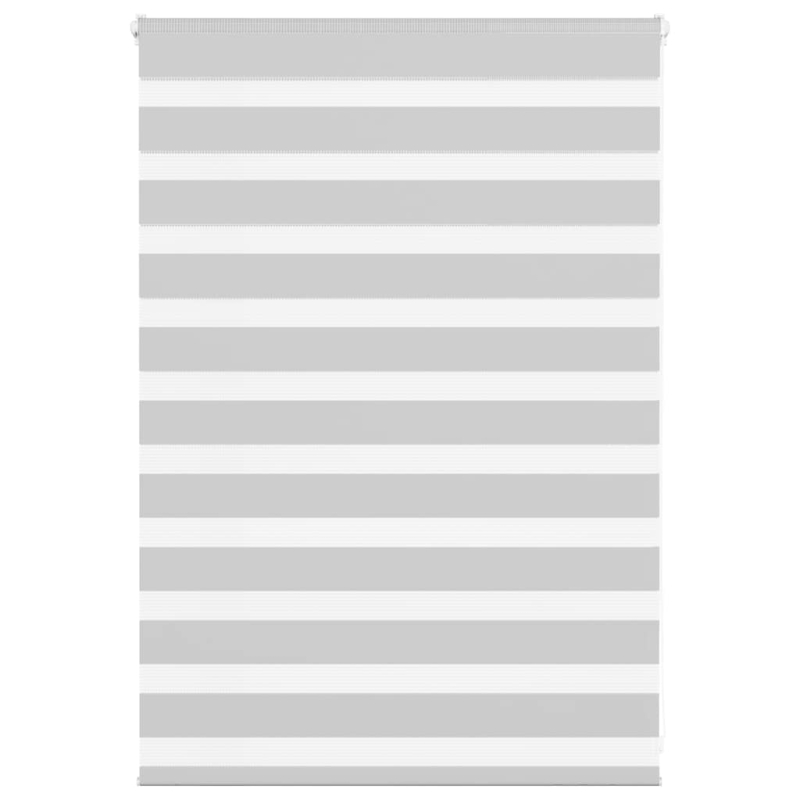 Zebrarollo Hellgrau 110x100 cm Stoffbreite 105,9 cm Polyester
