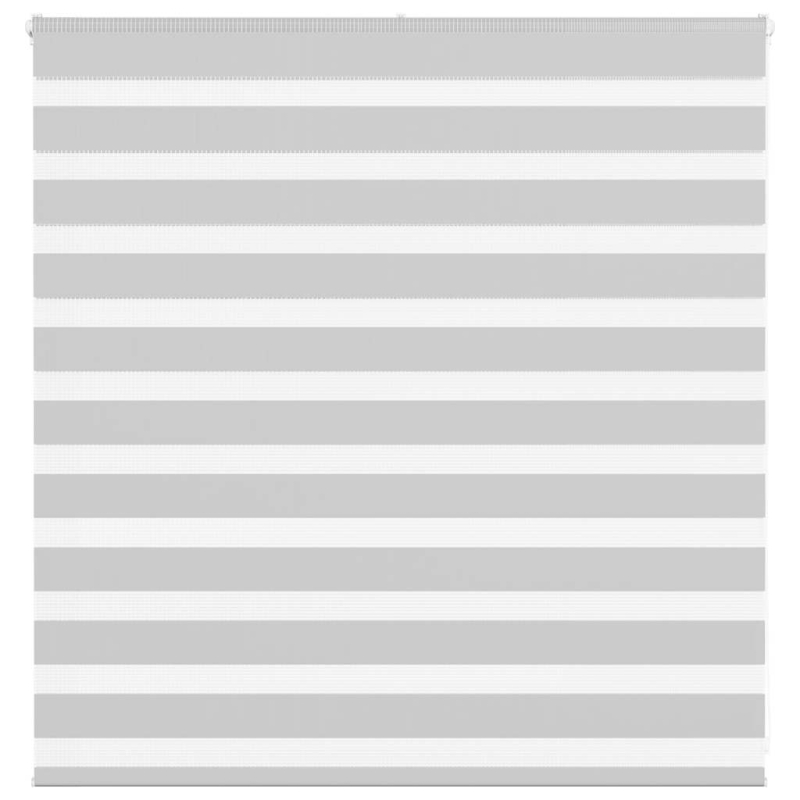 Zebrarollo Hellgrau 140x100 cm Stoffbreite 135,9 cm Polyester